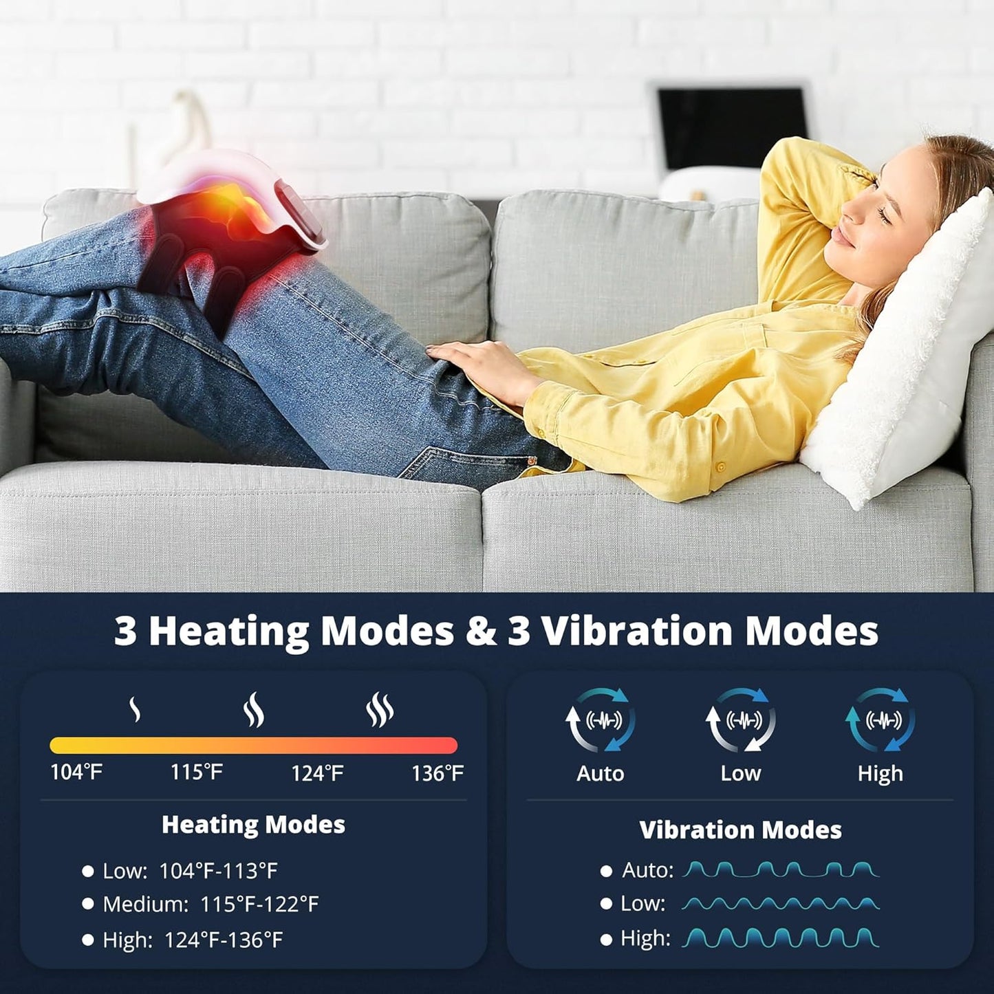 Portable Electric Knee Massager